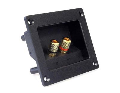 China Mini DIY Home Car Stereo Two Way Speaker Box Terminal Round Square Spring Cup Connector Post Binding Post Banana Jack and Sockets for sale