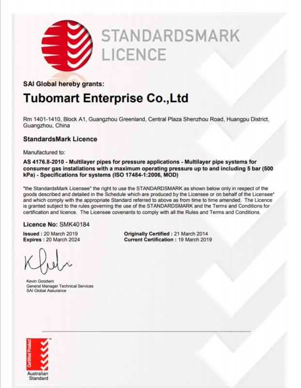 SAI Global - TUBOMART ENTERPRISE CO., LTD.