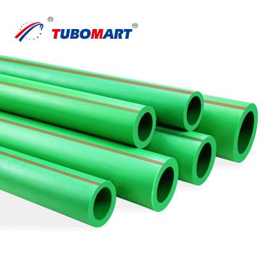 Cina 20 mm - 110 mm Tubo PPR verde Tubo idraulico in polipropilene di plastica in vendita