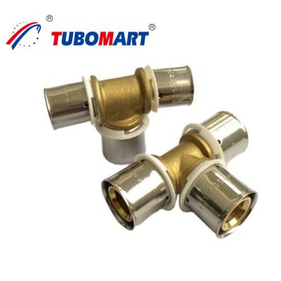 China Hpn58-3 CW617N CW602N Pex Press Fittings Union Elbow Tee Pex Pipe Fitting zu verkaufen