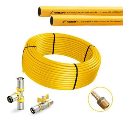 China Buen sellado Personalizado 100m/rollo Pex Al Tubo de gas PEX Aluminio Sistema de tubería de gas OEM en venta