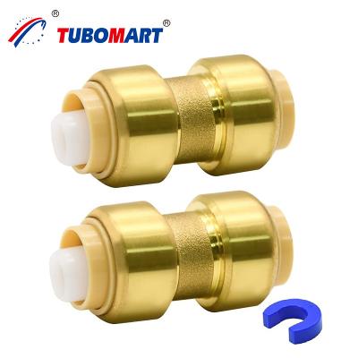 China Brass Plumbing Customized Support And Push In Fittings For Pex Pipe OEM Compatibility for sale