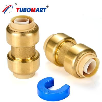 China cUPC NSF CSA Approved Push In Fittings for PEX COPPER CPVC Made of C46500 Material for sale