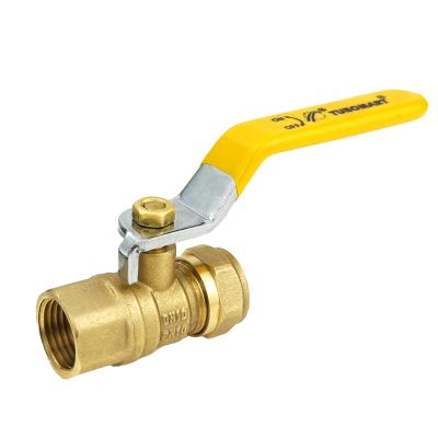 China Factory SAI GLOBAL AS4617-2004 Certified Brass Gas Valve For Plumbing Control Requirement For Gas Systrem for sale