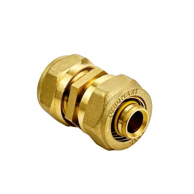 Cina TUBOMART Pipe Fitting Brass Swivel Joint Screw Fitting Male Female Compression Brass Fittings For Pex Multilayer Pipe in vendita