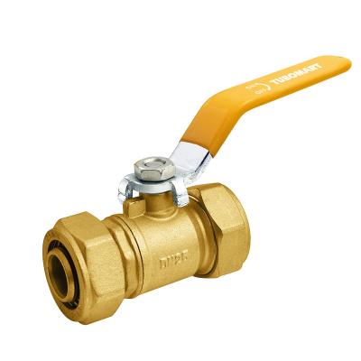 China TUBOMART High Pressure Brass Ball Valve 1/2 Inch Male 1 Inch Brass Male Ball Valve for sale