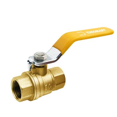 China Pressure BSP / NPT Brass Gas Valve With Female / Male Connection for sale