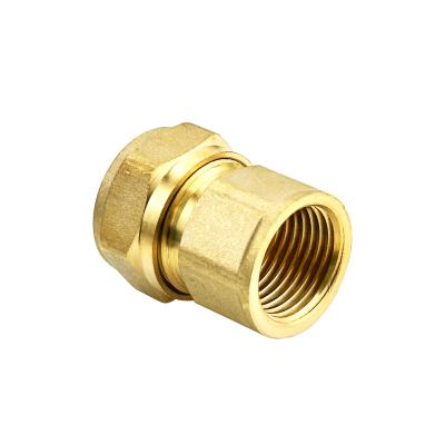 China ISO 14001 Friction Pex Press Fittings Brass Compression Fittings for sale