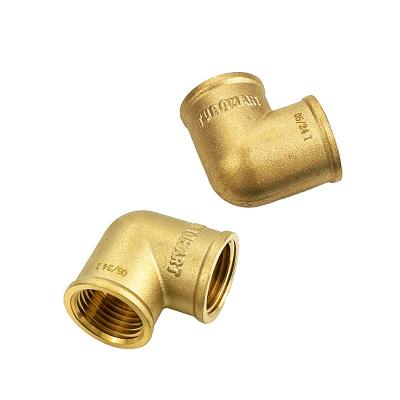 China Manufacture Supply PEX Expansion Fitting Female Threaded Elbow Brass Fitting Sliding Compression-sleeve for sale