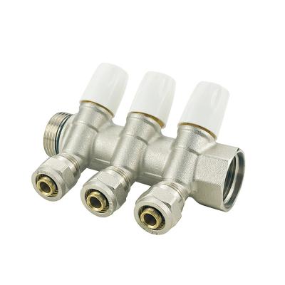 China Tubomart OEM Floor Heating Water Manifold Manifold Valve Underfloor Heating Manifold Plumbing for sale