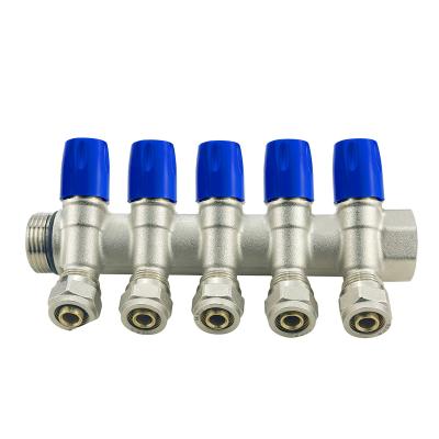 China OEM 3/4'' Distributie Manifold PEX Manifold Sanitair Manifold Water Distributie Te koop