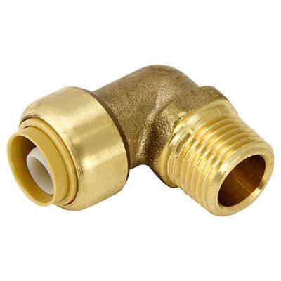 Cina Fittings per tubi in ottone Quick Connect Fittings per tubi in ottone Push Fit Fittings per tubi per acqua Pex in vendita