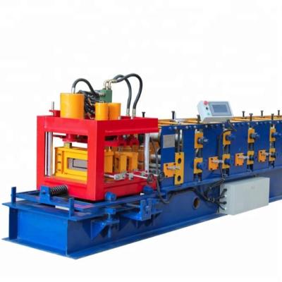 China Hotels C Purlin Roll Forming Machine / Fully Automatic Lightweight Keel C Stud Cold Roll Forming Machine for sale