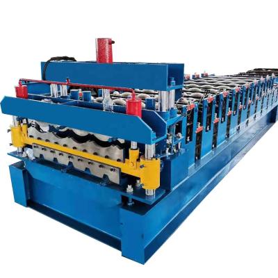 China Building Material Shops Different Working Different Configuration Speed ​​Glazed Tile Roll Forming Machine for sale