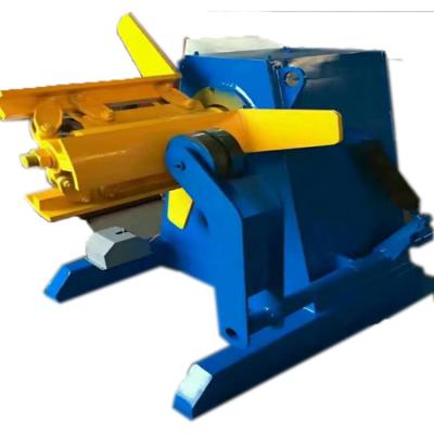 China Construction Panel XINGHE Automatic Hydraulic Steel Uncoiler Coil Decoiler for sale