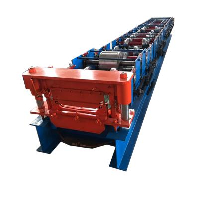 China Automatic Snap ROOF Lock Roll Forming Machine For Seam Rack Roofin for sale