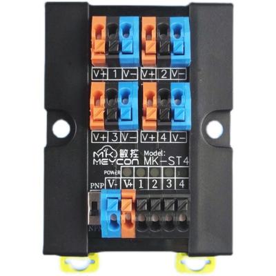 China 4 Channel Proximity Switch Sensor  Wiring Distribution Terminal Blocks Breakout Board for sale