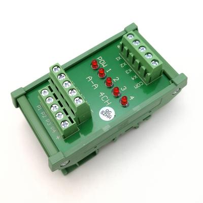 China Logic Level Polarity Interchange Converter PLC NPN and PNP Sqare Wave Signal 4 Ways for sale