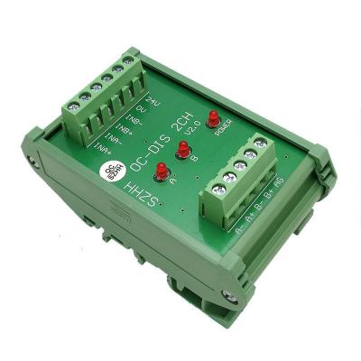 China Converter of Open Collector HTL 24v into Differential TTL 5v Signal 2 Ways Universal for sale