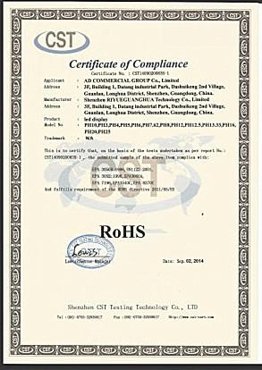 ROHS - Shenzhen Dosatronics Co., Ltd.