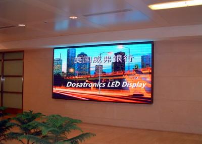 China High Definition Indoor LED Advertising Screen , SMD 3 In 1 RGB LED Video Display for sale