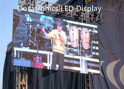 China Waterproof P9mm Outdoor LED Stage Backdrop Screen For Stadiums / Studio Show for sale