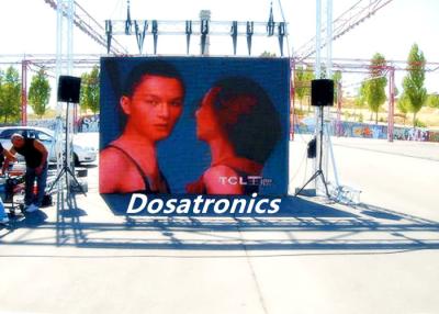 China P7.2mm Outdoor Full Color LED Video Screen Rental For Advertising High Brightness for sale