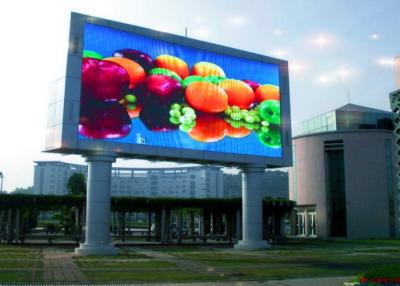 China Waterproof Fixed P10 Outdoor LED Advertising Billboards For Railways / Airports for sale