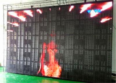 China Full Color P10 Indoor LED Mesh Curtain , LED Video Wall Curtain For Stage Background for sale