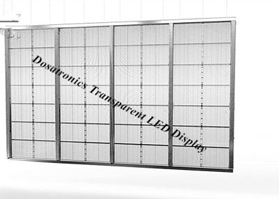 China HD Waterproof Transparent Glass LED Display Screen Video Wall High Brightness for sale