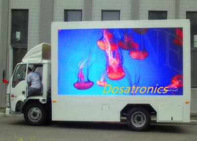 China Full Color P6 Outdoor Advertising Led Display Truck Mounted High Brightness for sale