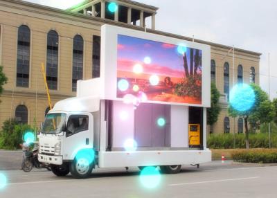 China Movable Advertising Truck Mounted LED Display P5 mm 128*128 Resolution for sale