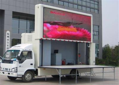 China Outdoor Mobile Truck Mounted LED Screen P10mm for Commercial Advertising for sale