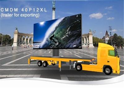 China Full Color Truck Mounted LED Mobile Billboard For Outdoor Advertising Show for sale