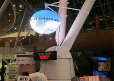 China P4.8 Spherical LED Ball Display Full Color for Concert / Event Advertising for sale