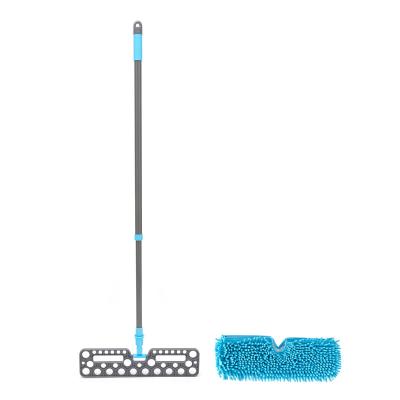 China 270 Degree Rotating Double Magic Microfiber Sustainable Floor Clean Brooms Cleaning Flat Mop for sale