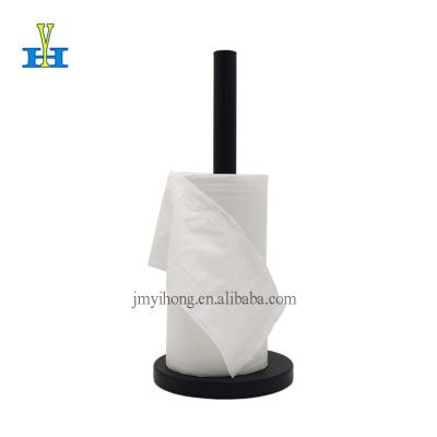 China Black modern hot color kitchen bathroom household sale style single tissue toilet paper holder for sale