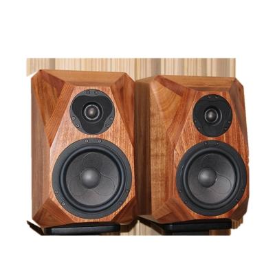 China Sapele Wood Solid Wood 6.5 Inch High End Speaker / Bookshelf Speaker Scan-Speak 6620 6640 7140 18With Tweeter Midrange-Boom You / 8741 for sale