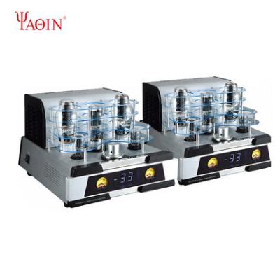 China MS-850 300B Power Amplifier Electronic Tube Class A Hi-Fi 6H9C 6H8C 5Z3P Mono Block Tube Amplifier With (pairs) Yaqin Remote Control MS-850 for sale