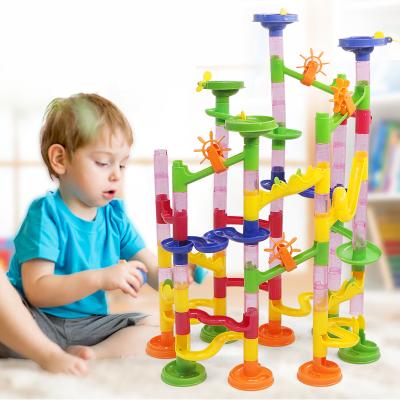 China Educational 2021 Deformation Game Labyrinth Balls Track Building Set Game Track Building Blocks Bricks for sale