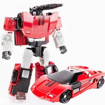 China Hot Selling Educational Deformation Car Deformation Robot Car Remote Control Toy For Children for sale