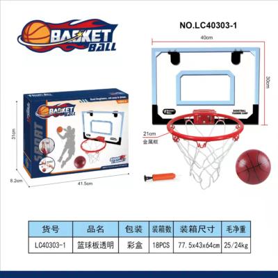 China PET Indoor Casual Sports PET Mini Basketball Board With Ring for sale