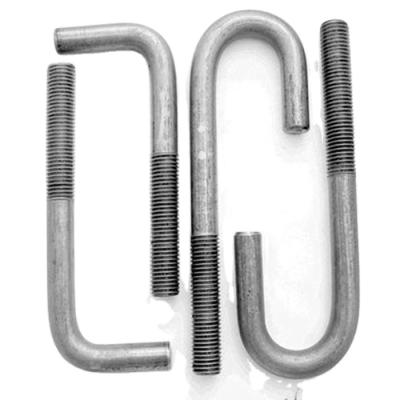 China Construction Type Carbon Steel J Base Anchor Bolt With Galvanized Bolt for sale