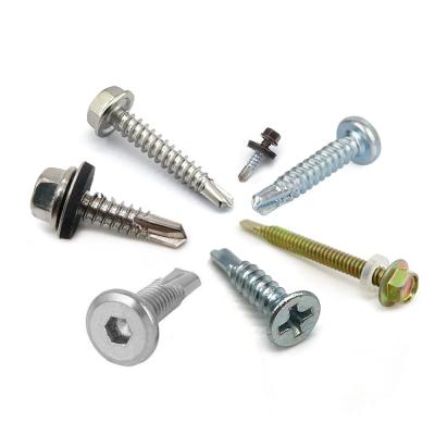 China Filter 2021 New Product Galvanized Carbon Steel Self Drilling Screw Tapping Screw for sale