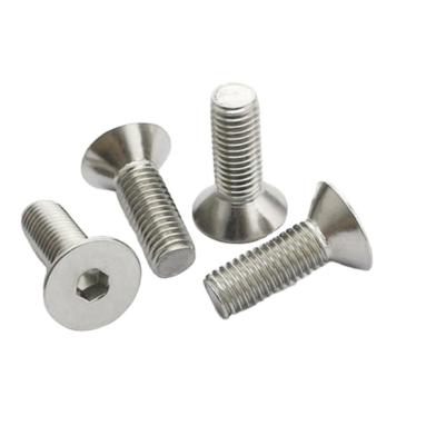 China Wholesale Stainless Steel Fasteners DIN 7991 Carbon Steel Hex Socket Countersunk Head Screws for sale