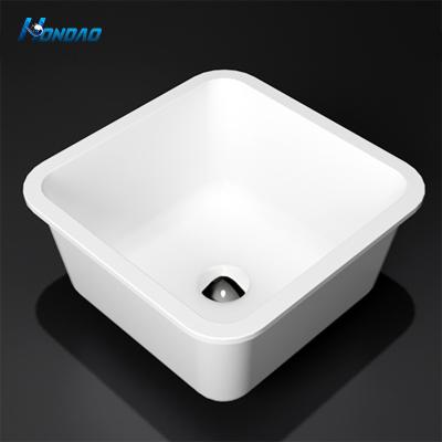 China Supplier Designer Modern Indian Marble Stone One Piece Wash Basin for sale