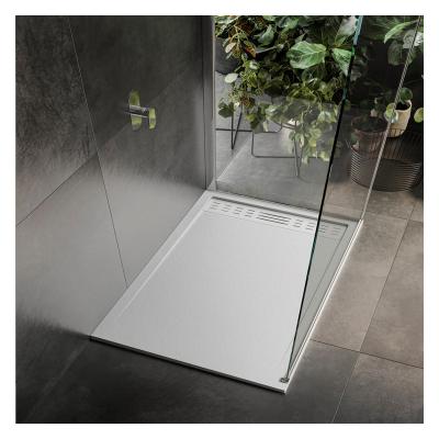 China Solid Outdoor Square Shower Tray Handicap Shower Pans Anti-Slip For Wet Room for sale