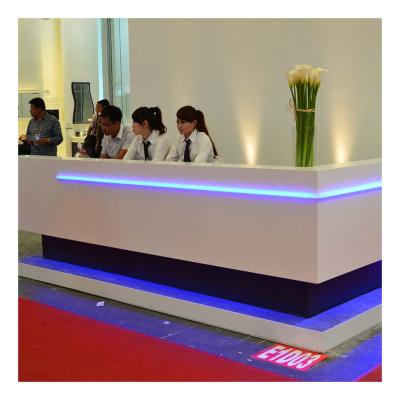 China Modern Professional Dental Reception Table Factory Custom Marble Reception Table For Dental Office for sale