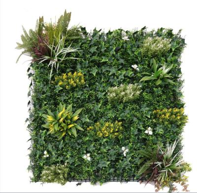 China Art Decor Hot Selling Anti UV Vertical Artificial Green Wall Indoor For Garden for sale