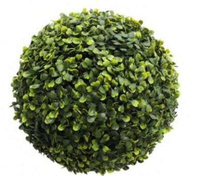 China Art Decor Wholesale Boxwood Grass Topiary Plants Artificial Topiary Ball for Decoration for sale